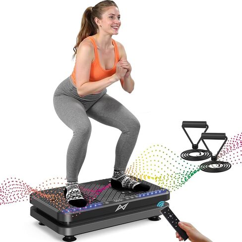 AXV Replacement Remote Control for AXV Vibration Plate, Replacement Resistance Band with Handles Accessories Set for AXV Vibration Platform Exercise Machine in Kuwait
