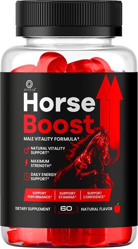 Horse Boost Gummies - Official HorseBoost Gummys Advanced Premium Formula Support Maximum Strength, All Natural Ingredients Vitamins for Overall Health & Wellness, 60 Gummies for 1 Month in Saudi Arabia