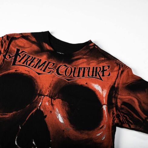 تي شيرت Xtreme Couture من Affliction للرجال باللون الأسود لاجون in Kuwait