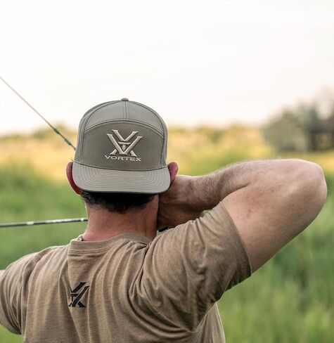 Vortex Core Logo 7 Panel Mesh Snapback Caps in Kuwait