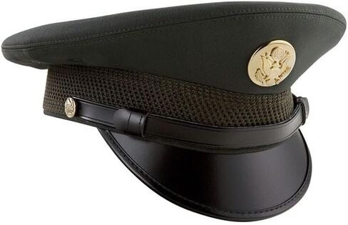 Army Enlisted Service Cap, Green (58CM) in Kuwait