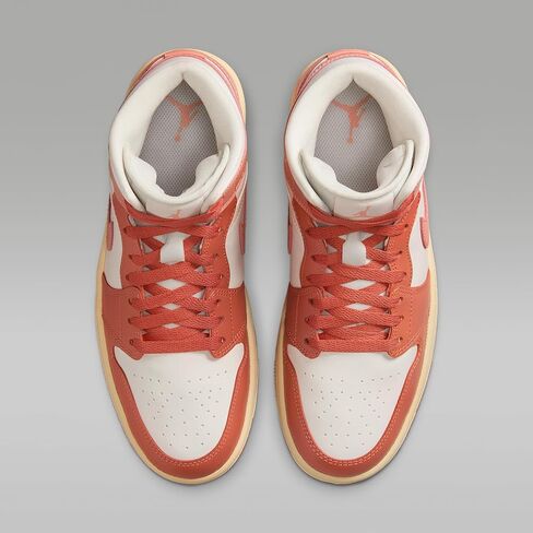 حذاء Air Jordan 1 متوسط ​​للنساء (جذور الشراع/جذر الفوة/موسلين/جذر الفوة الخفيف) مقاس 6.5 in Kuwait