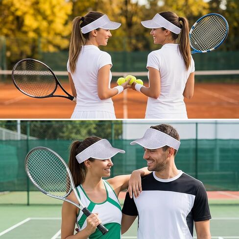Shiny Rhinestones Visor Sport Wear Athletic Visor Sun Sports Hat Adjustable Cap for Women Outdoor Fashion Golf Hat in Kuwait