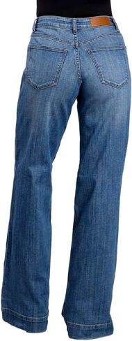 Tin Haul Women's Mid Rise Stella Wide Leg Jeans in Kuwait
