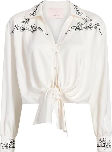 Cinq à Sept Women's Soutache Embellished Marianna Top in Saudi Arabia