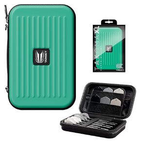 TARGET Darts Takoma XL Darts Wallet, Yellow - Darts Case Holds 6 Darts, Protective EVA Dart Holder with Double Zip Lock Inner Pouches - Professional Darts Accessories