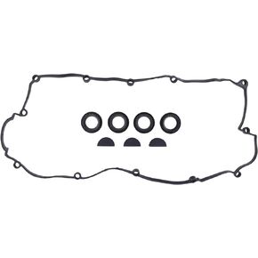 NewYall Engine Valve Cover Gasket Set for Hyundai for Kia Elantra 2003-2012 Tiburon 2003-2008 Tucson Spectra5 2005-2009 Spectra 2004-2009 Sportage 2005-2010 2.0L with Spark Plug Seals