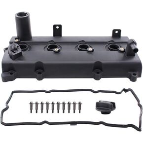 NewYall 2.5L Engine Valve Cover with Gasket Bolts and Oil Cap