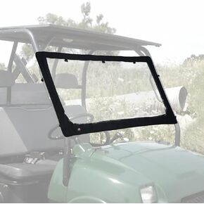 KEMIMOTO Front Windshield UTV Compatible with Kawasaki Mule 3000 3010 3020 2001-2008 Mule 2500 2510 2520 1993-2005 Clear Full Soft Window Compatible with Ranger 2002-2008 Accessories