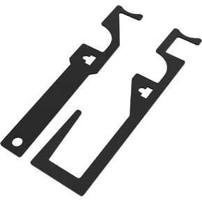 2 Pcs Multipurpose Leverage Tools Black