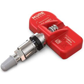 MORESENSOR Signature Series 315MHz TPMS Tire Pressure Sensor | Preprogrammed for Select 80+ American Brand Models | Replacement for F2GZ-1A189-A HC3Z-1A189-A | Clamp-in | NX-S079
