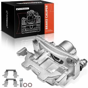 A-Premium Disc Brake Caliper Assembly with Bracket Compatible with Select Nissan Models - Maxima 2009-2018 - Rear Left Driver Side