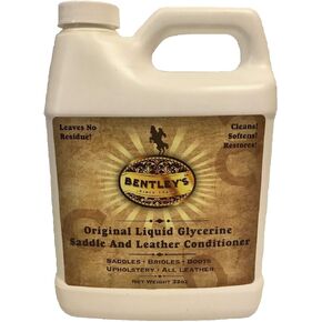 BENTLEY Liquid Glycerine Saddle & Leather Conditioner Soap - 32 oz