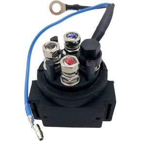 Power Trim Tilt Relay Replacement for 38410-94552 Fit for Yamaha 115-200 HP 91-04 for Suzuki 35-150hp 88-01 Outboards Replace 38410-94551 38410-94550