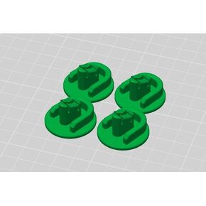 Feet for Rectangular Starlink Stand, Dishy Kicks for Rectangular Starlink Base