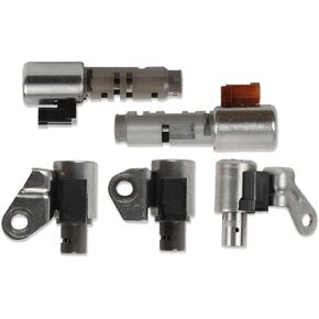 YDMON 5PCS CTV Transmission Solenoid Kit, Suitable for Corolla Celica GT Echo Scion Yaris 1.6L/1.8L, Automotive Transmission Solenoids Replace Part U340E U341E U341F