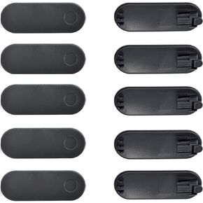 PMLN7220AR Belt Clip for Walkie Talkie Replacement, Back Clip for Motorola T400 T402 T460 T465 T600 H2O and T605 H2O Two Way Radios (10pcs, Black)