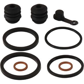 All Balls Racing Front Caliper Rebuild Kit 18-3088 Compatible With/Replacement For Yamaha BOLT 2014-2018, SR400 2015-2017, SR950 2017, XVS1300 STRYKER 2011-2017, XVS650 V-Star 2004-2016