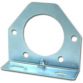 POLLAK RV Trailer 7-Way Connector Bracket - 11-771 Wiring Connector Mounting Bracket (1)