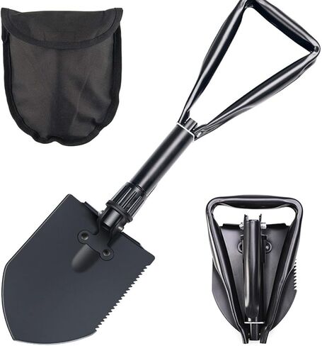 HZACHYX متعددة الوظائف التخييم للطي في الهواء الطلق استكشاف مجرفة مجرفة قابلة للطي in Kuwait