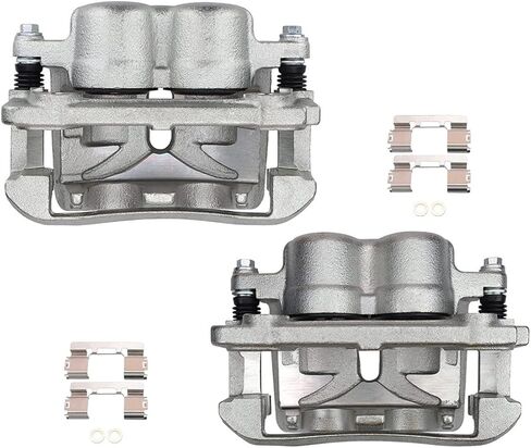 DRIVESTAR 18B4860 18B4861 Front Brake Calipers for Ford 2004 2005 F150/ 2005 Lobo, OE-Quality New Disc Brake Caliper Front Pair in Kuwait