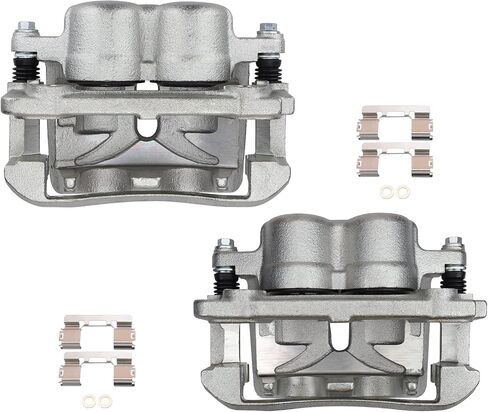 DRIVESTAR 18B4860 18B4861 Front Brake Calipers for Ford 2004 2005 F150/ 2005 Lobo, OE-Quality New Disc Brake Caliper Front Pair in Kuwait