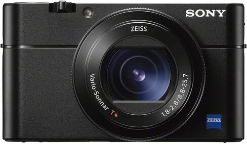 كاميرا سوني سايبر شوت DSC-RX100 VA الرقمية (DSC-RX100M5A/B) + حافظة + بطاقة 64 جيجابايت + بطارية NP-BX1 + قارئ بطاقات + برنامج Corel للصور + شاحن + حامل ثلاثي القوائم مرن + محفظة ذاكرة + المزيد (متجددة) in Saudi Arabia