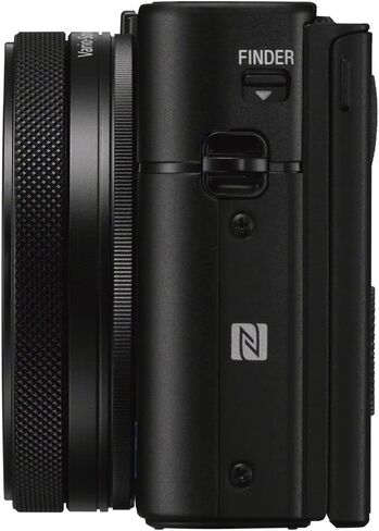 كاميرا سوني سايبر شوت DSC-RX100 VA الرقمية (DSC-RX100M5A/B) + حافظة + بطاقة 64 جيجابايت + بطارية NP-BX1 + قارئ بطاقات + برنامج Corel للصور + شاحن + حامل ثلاثي القوائم مرن + محفظة ذاكرة + المزيد (متجددة) in Saudi Arabia