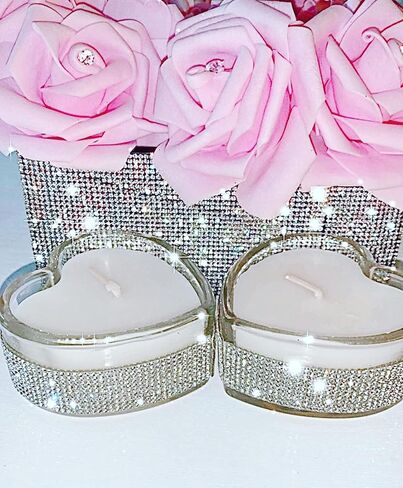 3 لفات 6 ياردات من أشرطة حجر الراين اللامعة، ملصقات ماسية من حجر الراين الكريستالي اللاصق، ديكور للحرف اليدوية (2 ياردة/لفة، 0.25 بوصة/0.5 بوصة/1 بوصة) in Kuwait