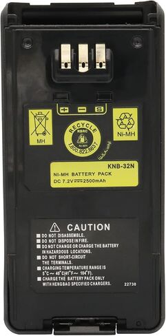 Karier KNB-32N 7.2V 2500mAh Ni-MH بطارية راديو اتجاهين لراديو كينوود TK-2180 TK-3180 TK-5210 TK-5310 TK-2180K TK-3180K TK-5210K TK-5310K KNB-31A KNB-32 KNB- 54 ن in Saudi Arabia