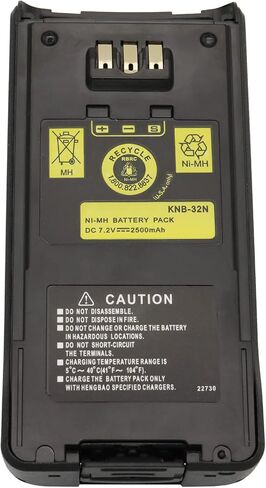 Karier KNB-32N 7.2V 2500mAh Ni-MH بطارية راديو اتجاهين لراديو كينوود TK-2180 TK-3180 TK-5210 TK-5310 TK-2180K TK-3180K TK-5210K TK-5310K KNB-31A KNB-32 KNB- 54 ن in Saudi Arabia