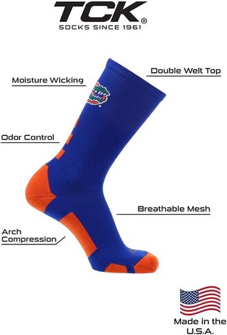 TCK Florida Gators Socks Baseline Crew in Kuwait