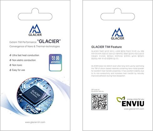 وسادة حرارية GLACIER 17 وات/م ك، 90 × 50 × 0.5 مم، وسادة تبريد من السيليكون وحدة معالجة الرسومات وحدة المعالجة المركزية غير موصلة ومقاومة للحرارة وسادات ذاتية اللصق لذاكرة الكمبيوتر المحمول (SSD) LED in Kuwait