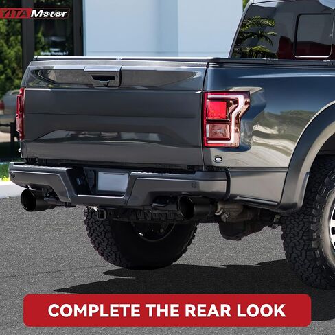 YITAMOTOR طرف عادم مثبت بمسمار، مدخل 2.5 بوصة، مخرج 3 بوصات، طرف ذيل عادم طويل من الفولاذ المقاوم للصدأ مقاس 6 بوصات، يناسب أنبوب عادم OD مقاس 2 1/2 بوصة للسيارات وسيارات السيدان والشاحنات وقطع زاوية ملفوفة ومطلي بمسحوق أسود in Saudi Arabia