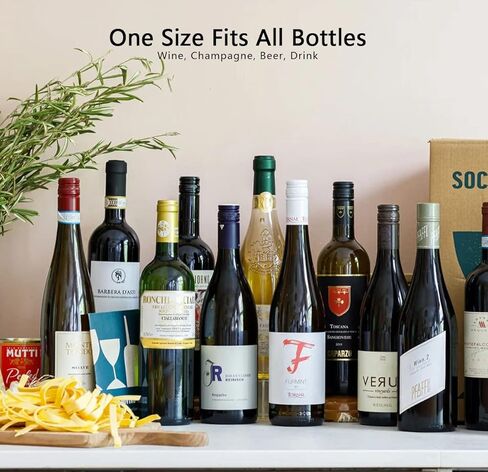 كيس النبيذ المثلج، مبرد النبيذ، ثلاجة مبرد النبيذ، ثلاجة النبيذ، مبرد مبرد زجاجة النبيذ للشمبانيا الحمراء البيضاء أو المتلألئة. حامل تبريد جل قائم بذاته in Kuwait