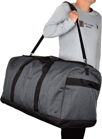 MZIPLINE Smell Proof Duffle Bag,130L Foldable Travel Duffel Bag Large Scent Odor Proof Sport Gym Overnight Weekender Bag,Big Capacity Smell Proof Stash Travel Duffel Bag With Carbon Lining in Saudi Arabia