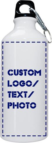 DSRTE 16 Pack Sublimation Water Bottle Blanks, 20oz Sublimation Aluminum White Sport Water Bottle Blanks for Heat Press (600ml) in Saudi Arabia
