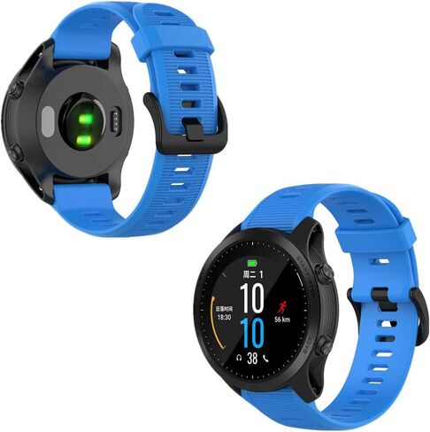 سوار بديل Muovrto لـ Garmin Forerunner 945/935، حزام ساعة من السيليكون لـ Garmin Fenix ​​5/Approach S60/Fenix ​​6 in Saudi Arabia