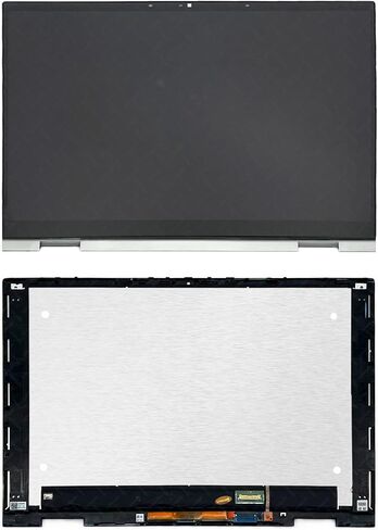 استبدال LCDOLED لـ HP Envy x360 15-ew 15t-ew 15-ew0013dx 15-ew0023dx 15-ew0797nr 15.6 بوصة FHD 1920x1080 IPS LCD شاشة تعمل باللمس إطار مجموعة محول الأرقام مع لوحة فضية (غير OELD) in Saudi Arabia