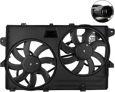 621-392Condenser Cooling Fan Assembly for 2007 2008 2009 2010 2011 2012 2013 2014 for Ford Edge 2007-2015 for Lincoln MKX Radiator Cooling Fan 7T4Z8C607B, CT4Z8C607B in Saudi Arabia