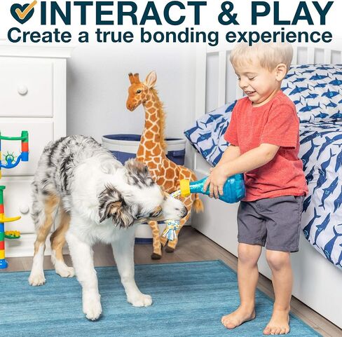 لعبة أحجية وحبل للكلاب من OurPet (6 بوصات)، لعبة زجاجة علاج الذكاء للكلاب الصغيرة، التحفيز الذهني، صحة الأسنان، التغذية البطيئة in Kuwait
