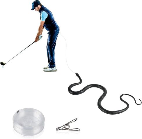 Snake Prank with String Clip, Snake on a String Prank, Clip on Snake Prank, Fake Snake with String Clip, Golf Fake Snake Prank with String and Clip, Fake Snake Clip on in Saudi Arabia