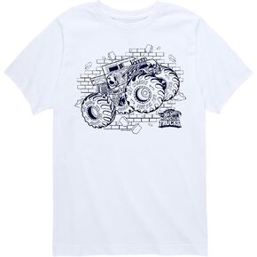 Hot Wheels - Bone Shaker Monster Truck - Kids Toddler and Youth Short Sleeve Tee in Kuwait