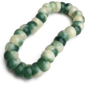 Bodhi Seed Bracelet, Fidget Bracelet for Women, Fidget for Anxiety Relief, Bodhi, Green Meditation Beads, 10x10x3 cm Natural Stone Beads in Saudi Arabia