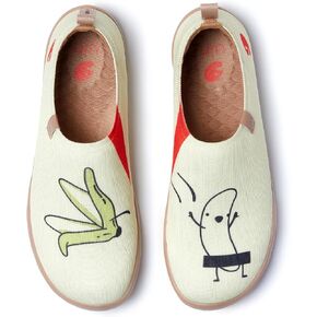 UIN Men's Loafers Painted Travel Shoes Slip On Walking Shoes Casual Lightweight Comfort Fashion Sneaker Toledo Ⅰ Art in Kuwait