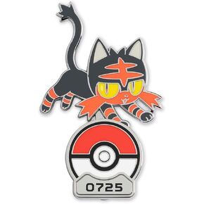 Pokémon Center: Litten Pokémon Gallery Pin in Kuwait