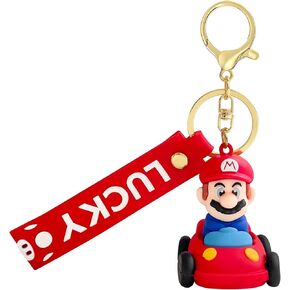 ACZHHZC Mario Keychains, Cute Backpack Key Chain Accessories, Fun Keyring Jewelry Gift for Men and Women in Saudi Arabia