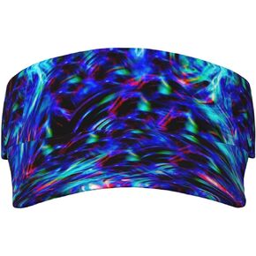 Glow in Dark Splatter Neon Hat for Men Women Adjustable Sport Sun Visors Dad Trucker Hats Baseball Cap in Saudi Arabia