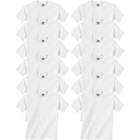 Gildan Youth Heavy Cotton T-Shirt, White, X-Large ( Pack12 ) in Saudi Arabia