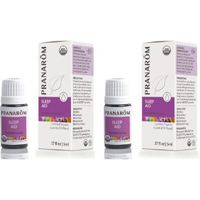 Pranarom - Sleep Aid Essential Oil Blend, Diffuser Oil for Sleep Support, Aromatherapy Oils, Oils for Diffuser for Home, Diffuser Oils with Lavender, Clary Sage, and Spikenard, 5mL in Saudi Arabia